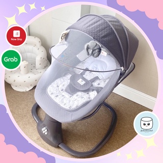 Nôi điện tự động ru ngủ Mastela 8107/8108/8113/8114 - Điều khiển từ xa, Bluetooth, nhạc trắng chính hãng