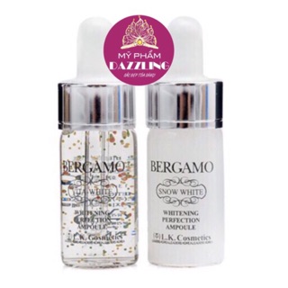 Tách set 2 chai serum bergamo white dưỡng trắng da