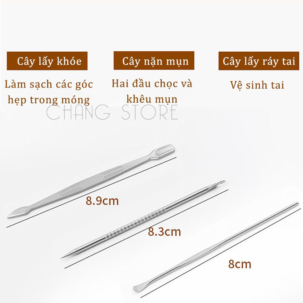 Set Bộ Cắt Móng Tay 12 Món Đa Năng