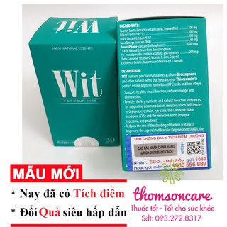 Wit bổ mắt - chính hãng 100%