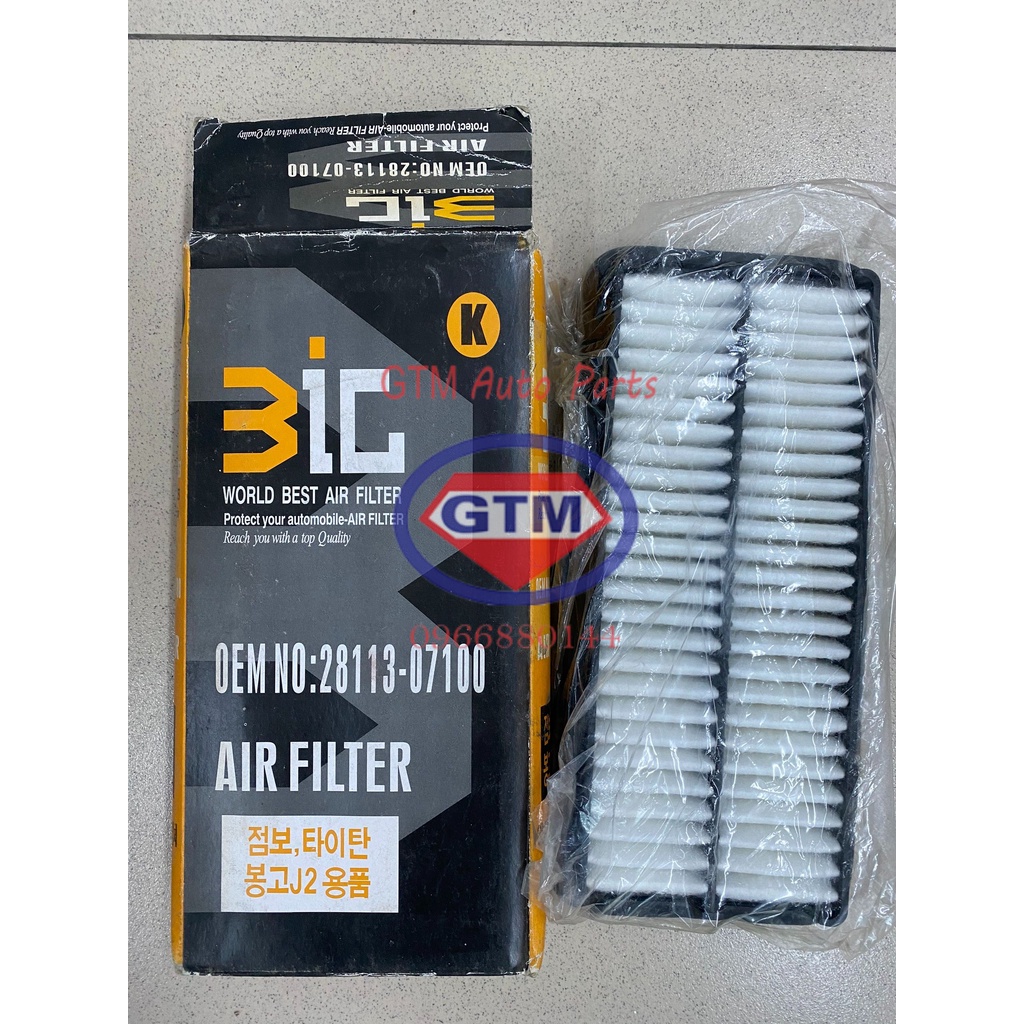 LỌC GIÓ CÁC LOẠI DAE WOO NUBIRA, LACETTI, GETZ, MORNING, MATIZ.....