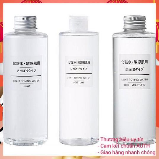 NƯỚC HOA HỒNG MUJI NỘI ĐỊA NHẬT ( DÀNH CHO DA KHÔ &amp; DA DẦU), thành phần lành tính, giữ ẩm cho da