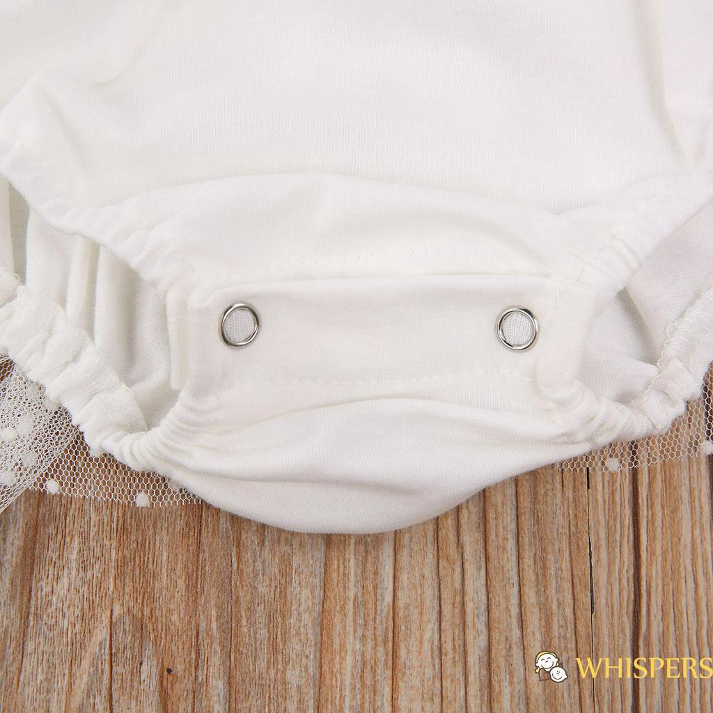 Áo Liền Quần Phối Ren Xinh Xắn Dành Cho Bé Gái