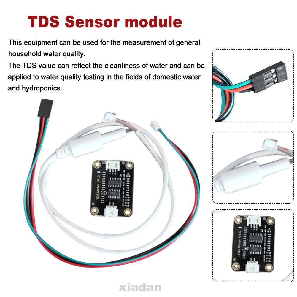 Analog TDS Sensor Module Easy Use Plug And Play Quality Monitoring Water Conductivity Liquid Detection For Arduino