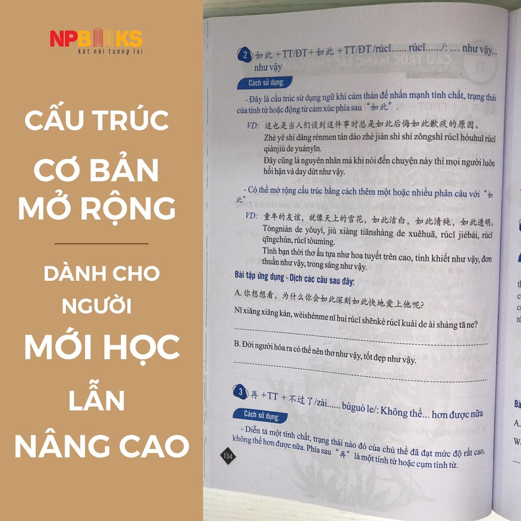 Sách - TUYỂN TẬP CẤU TRÚC CỐ ĐỊNH TIẾNG TRUNG ỨNG DỤNG - CHÍNH HÃNG NP BOOKS