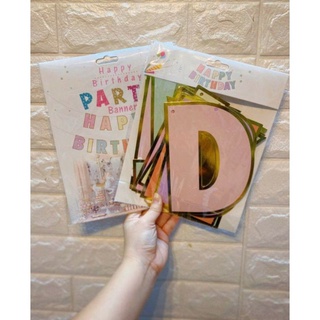 Dây chữ Happy Birthday trang trí background sân khấu , sinh nhật, party