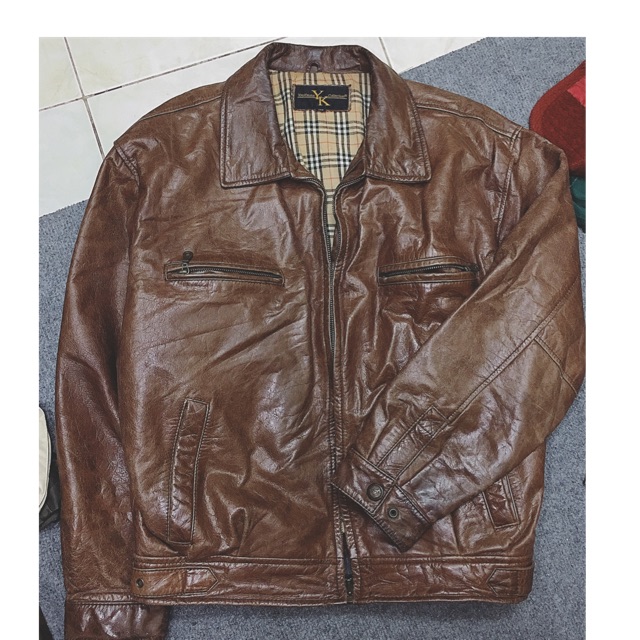 Combo 2 áo da thật của nam