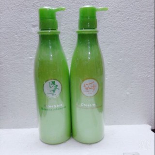 (Mất tem thanh lý) Dầu gội cao cấp greentea( trà xanh ) 750ml ×2 shoptocdep1