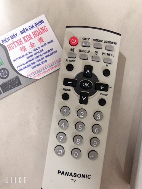 REMOTE ĐIỀU KHIỂN TIVI PANASONIC DÀNH CHO TV THƯỜNG