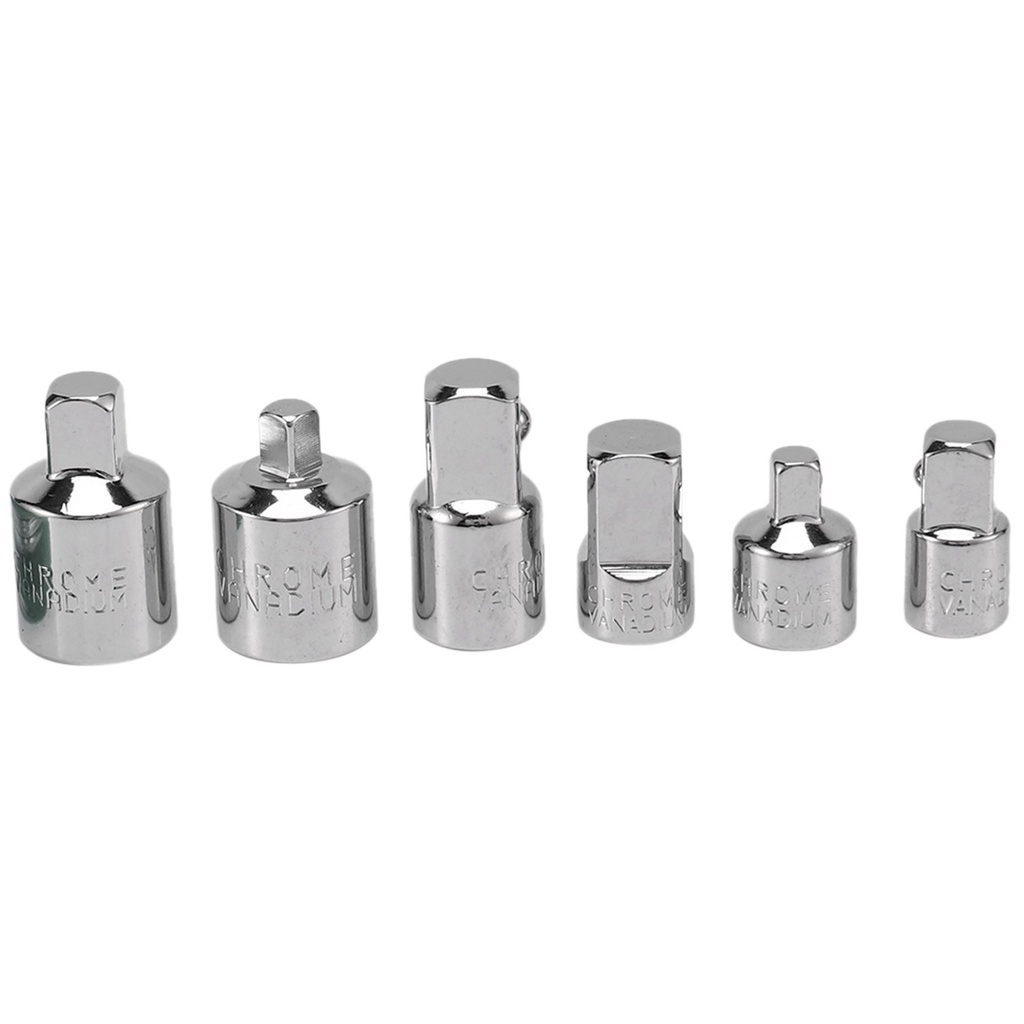 1pc Ratchet Socket Converter Head Sleeve Adapter (6 Pcs)