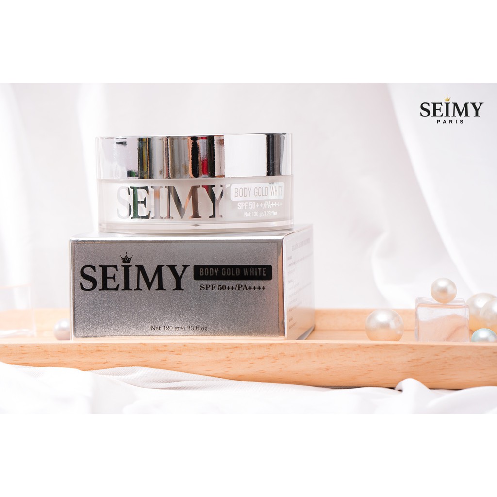 Kem Body Dưỡng trắng da chống nắng Seimy - Body Gold White | BigBuy360 - bigbuy360.vn