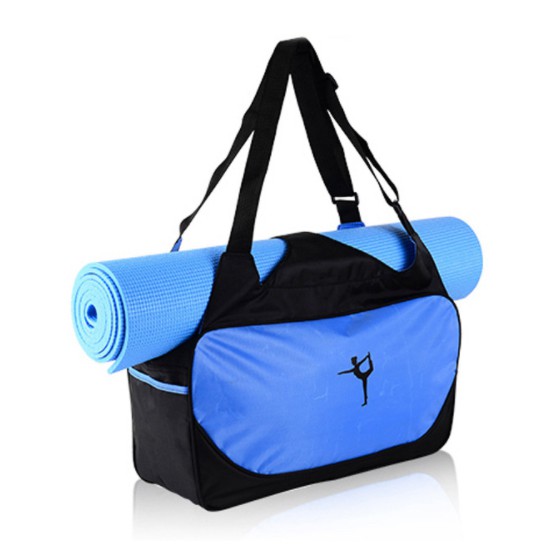 Túi đựng thảm Yoga đa năng tiện lợi - Chống nước (Xanh nhạt)