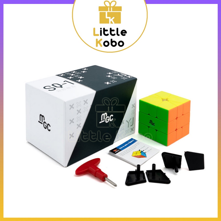 Rubik Square-1 YJ MGC Square-1 M Rubic Biến Thể SQ1 Có Nam Châm Đồ Chơi Trí Tuệ Trẻ Em Phát Triển Tư Duy - Little Kobo