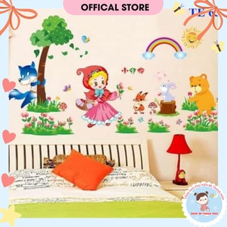Decal dán tường cho bé - Decal dán tường cho bé có keo sẵn bóc dán dễ dàng