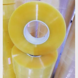 Băng dính, băng keo đóng hàng 1kg lõi mỏng 2,4mm loại đẹp dai, dính