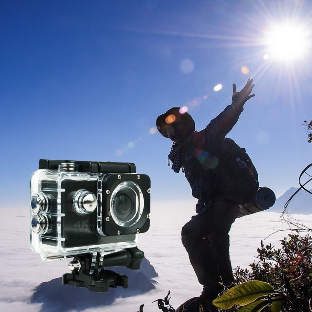 Camera Hành Trình Chống Nước 4K Sports Ultra HD, Hình Ảnh Vô Cùng Sắc Nét, Cực Sống Động | BigBuy360 - bigbuy360.vn