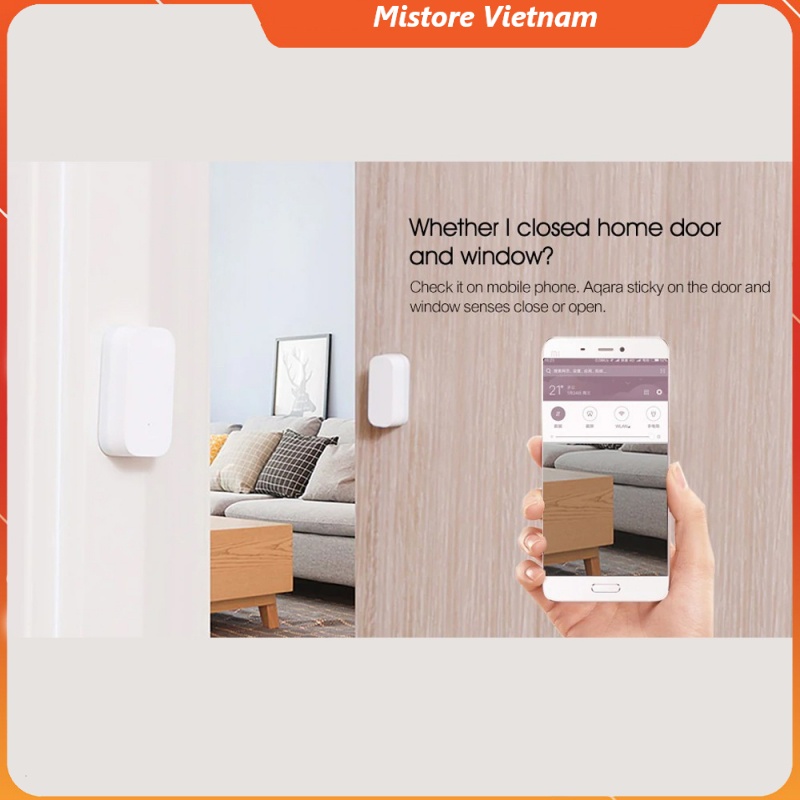 Cảm Biến Cửa Ra Vào Và Cửa Sổ Xiaomi Aqara MCCGQ11LM hỗ trợ Apple HomeKit