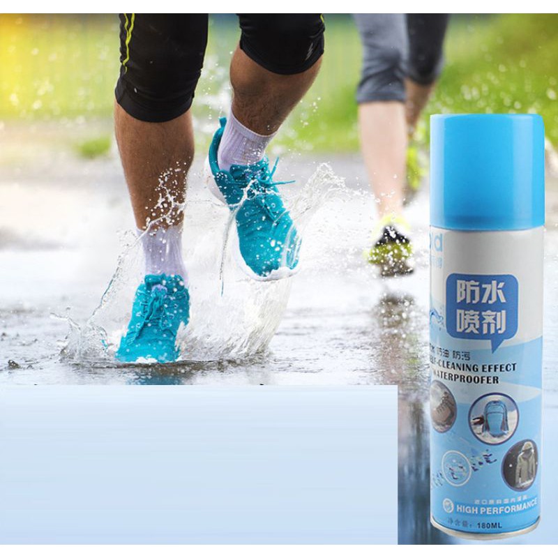 Chai xịt nano chống nước cho giày dép, quần áo 180ml,,,
