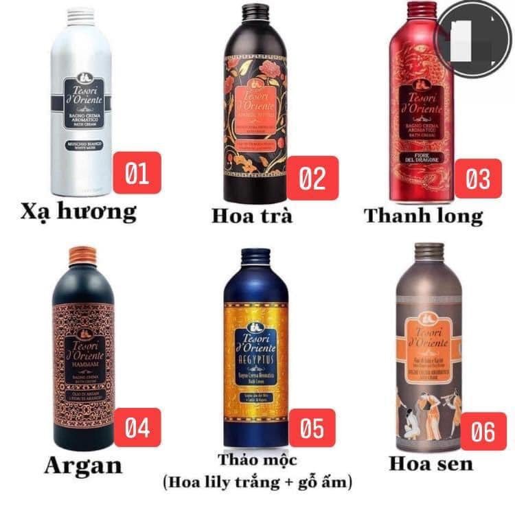 Sữa tắm trắng da Tesori D’Oriente hương nước hoa 500ml  𝑭𝑹𝑬𝑬𝑺𝑯𝑰𝑷 - Chính Hãng Cao cấp | BigBuy360 - bigbuy360.vn