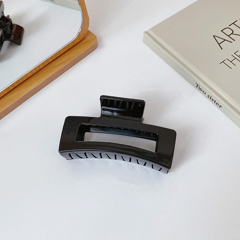 Kẹp tóc cá mập màu đen (28 kiểu)