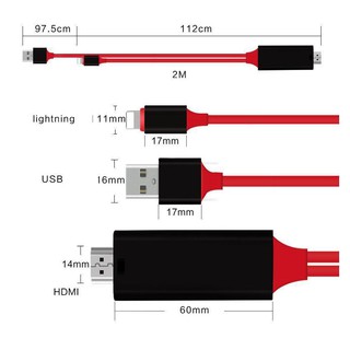 Cáp lightning to hdmi