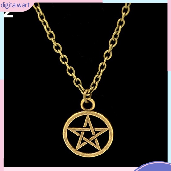 Dây chuyền hợp kim dài mặt ngôi sao năm cánh cá tính trẻ trung dành cho nam và nữ