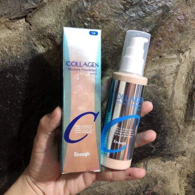 Kem Nền Căng Bóng Enough Collagen Moisture Foundation 100ml SPF 15