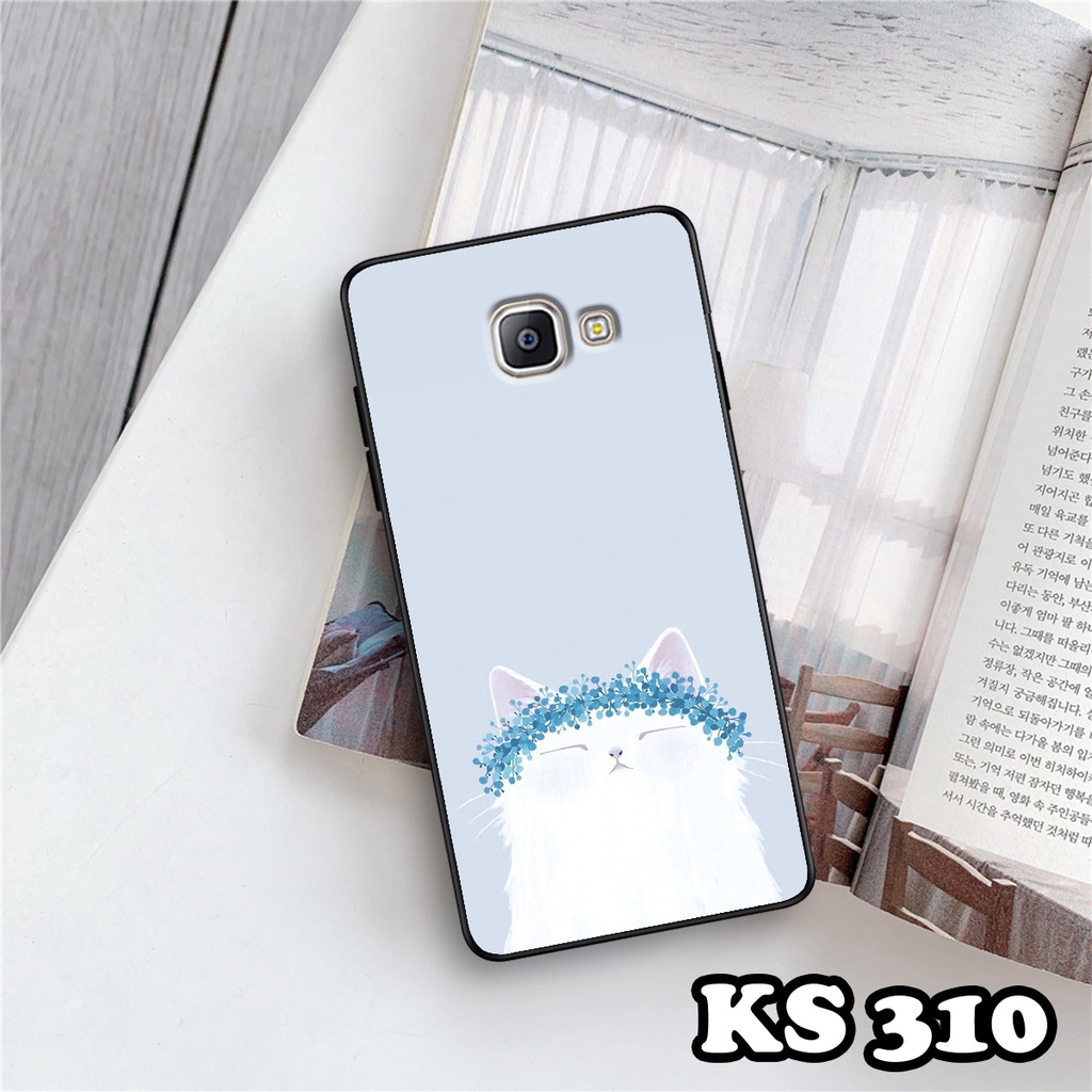 Ốp lưng Samsung A9 Pro - Samsung C9 Pro - Ốp in hình LoveCat - Chất liệu TPU siêu bền