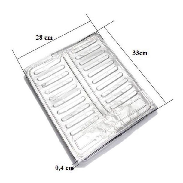 Tấm chắn dầu mỡ - Tấm chấn dàu mỡ bếp ga- Khung tráng nhôm size 32.5x84cm