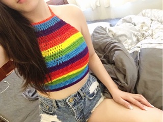 Combo 2 bikini và 1 áo len móc