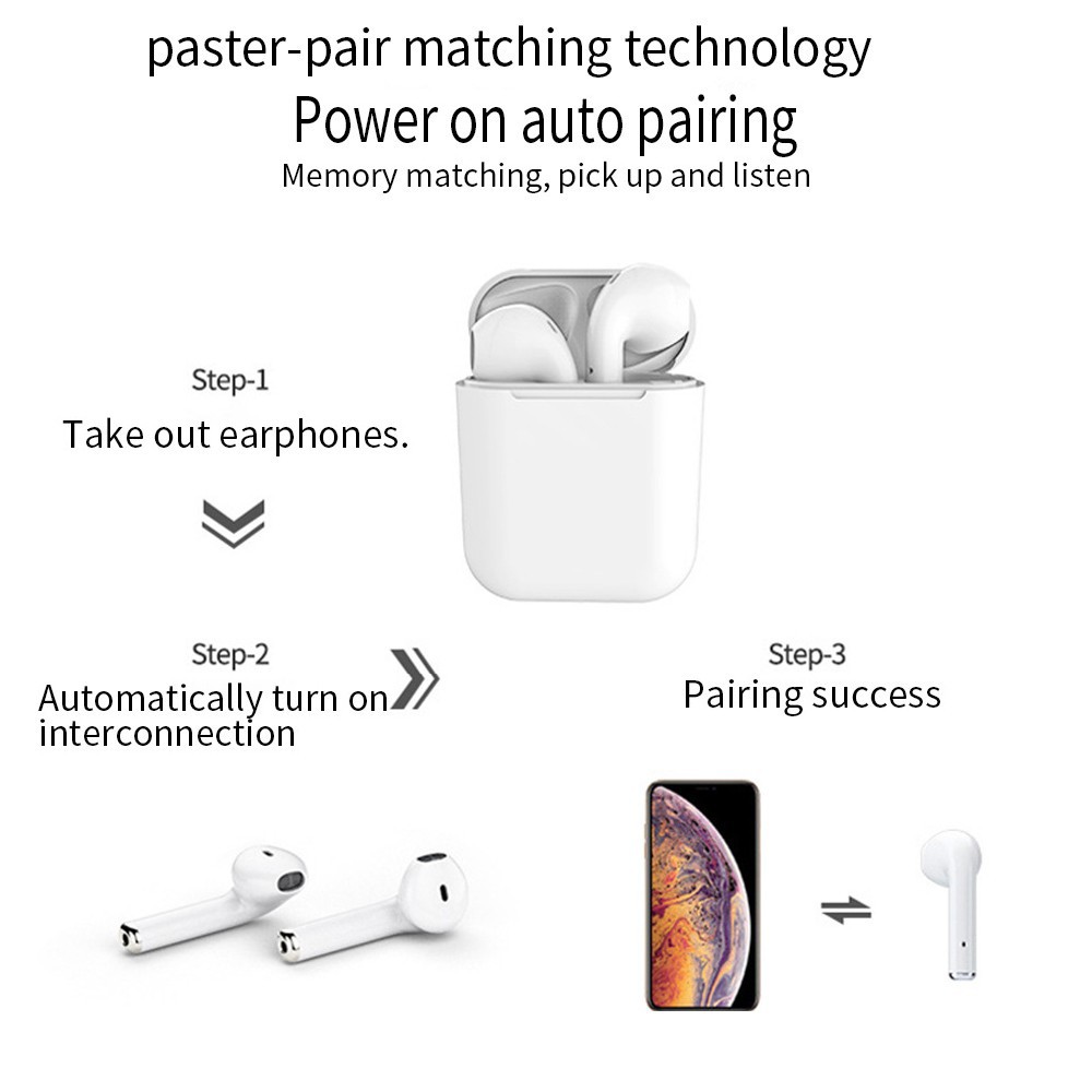 Tai nghe Bluetooth Inpods12 TWS không dây