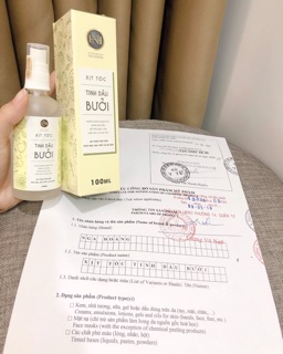 Combo dầu gội bưởi ( lọ to ) + xịt tóc tinh dầu bưởi