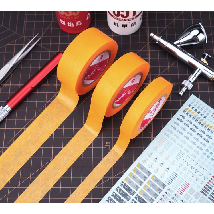 Hobby Mio: Băng keo masking tape hỗ trợ sơn mô hình