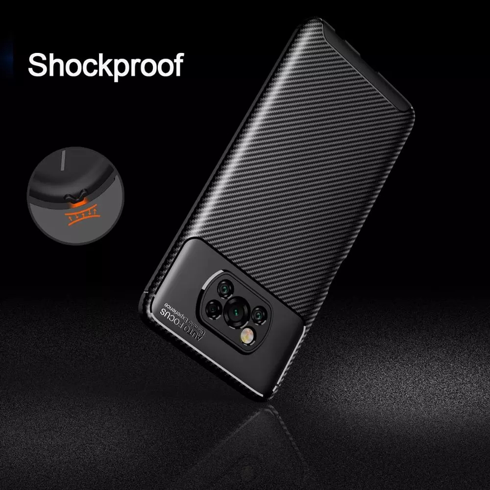 Ốp Lưng Mềm Chống Sốc Cao Cấp Cho Xiaomi Poco X3 Nfc