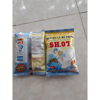 men sử lý bể phốt (hàng chính hiệu) SH.07 giá bao bì 30k hiện giảm mạnh còn 12k/gói
