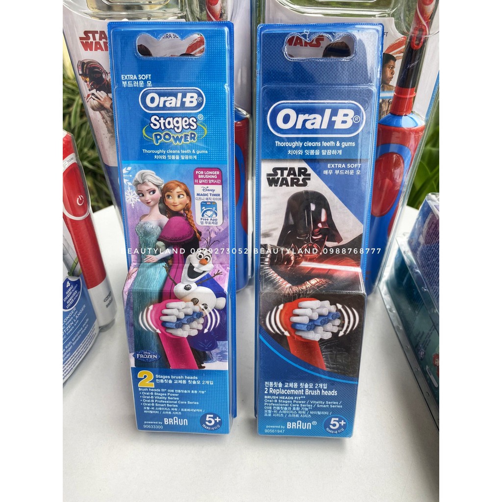 BÀN CHẢI ĐIỆN ORAL-B BRAUN CHO BÉ