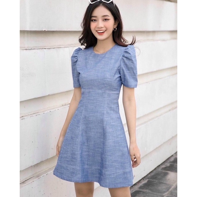 Đầm dáng A xòe tay phồng Layla Dress Petystore D001 | BigBuy360 - bigbuy360.vn