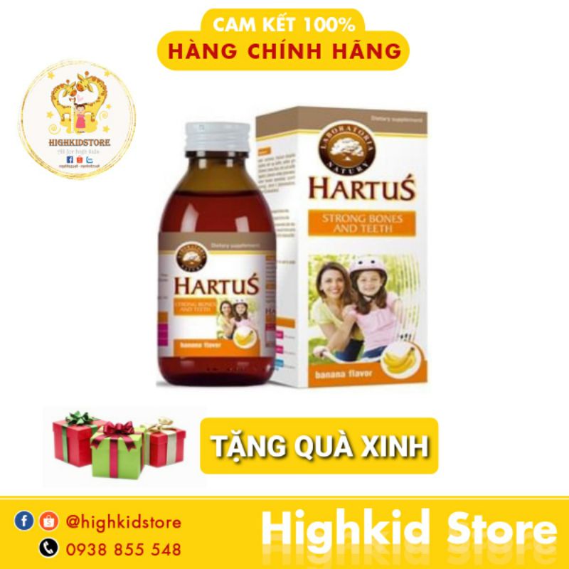 Canxi Hartus nhập khẩu Châu Âu - Bổ sung Canxi Vitamin K+D3 Hấp thu tối đa Canxi