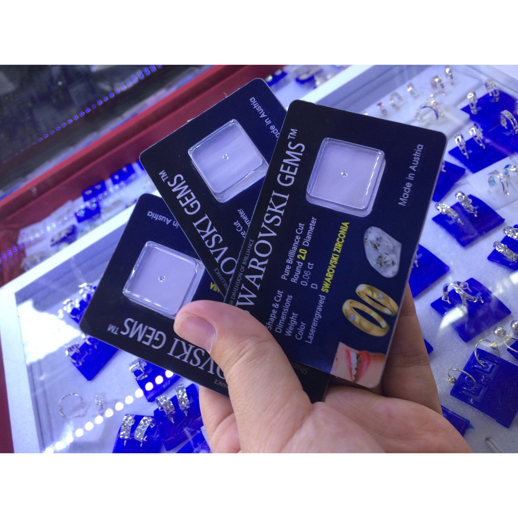 Đá Đính Răng Giá Rẻ Chân Bằng và Chân Nhọn