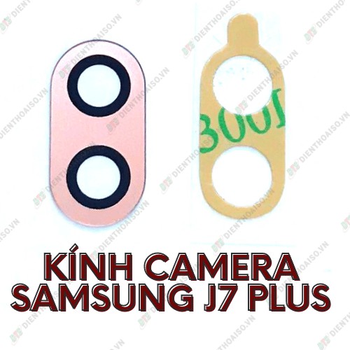 Mặt kính camera samsung J7 Plus