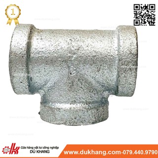 Tê ren sắt mạ kẽm - Ngã ba ren trong mạ kẽm