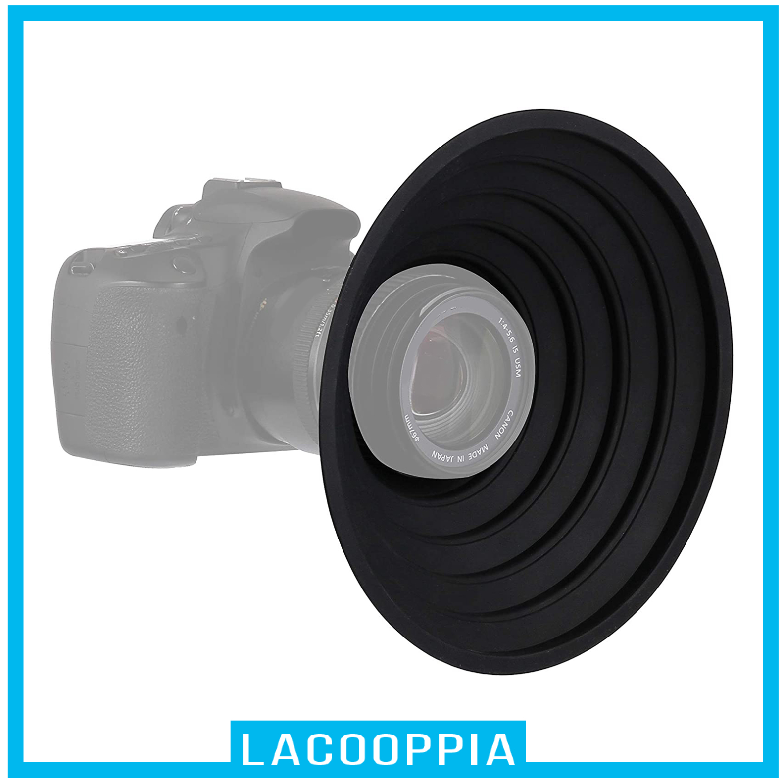 [LACOOPPIA]Camera Lens Hoods Sun Shade Shield Lens Protetor Lens Hoods