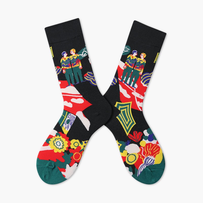 Tất Vớ Cao Cổ Couples Socks