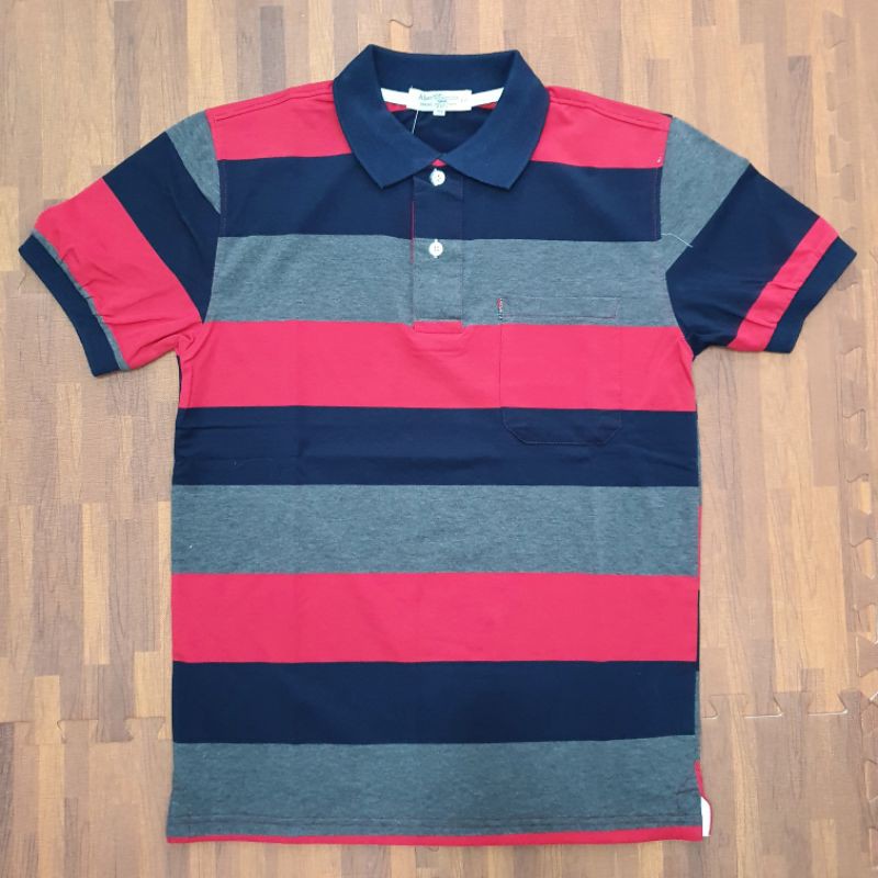 Áo Thun Nam Trung Niên Kẻ Sọc Hàng Cao Cấp | BigBuy360 - bigbuy360.vn