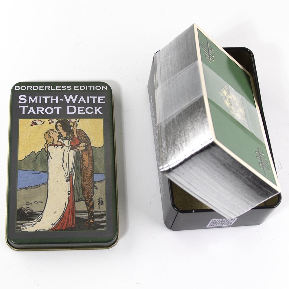 Bộ Bài Tarot Bói Smith Waite Hộp Sắt S4