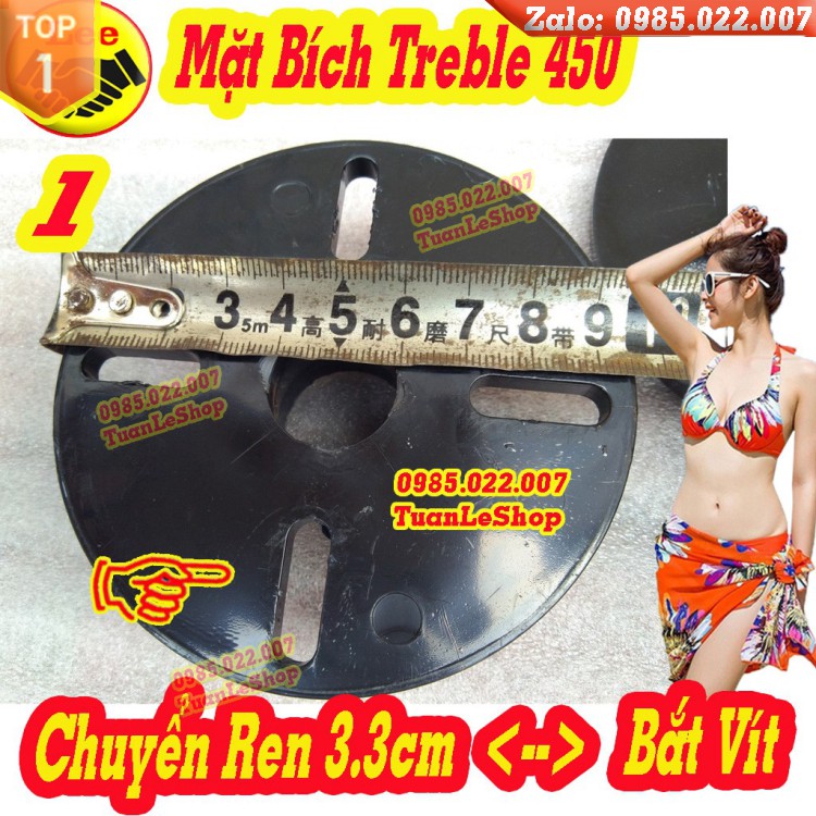 MẶT BÍCH LOA TREBLE – GIÁ 01 CÁI - REN XOÁY NGOÀI 3.3cm