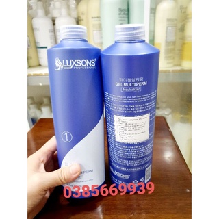 CẶP GEL UỐN TÓC ĐA NĂNG UỐN LẠNH VÀ UỐN NÓNG CĂNG SÓNG LUXSONS 850ml