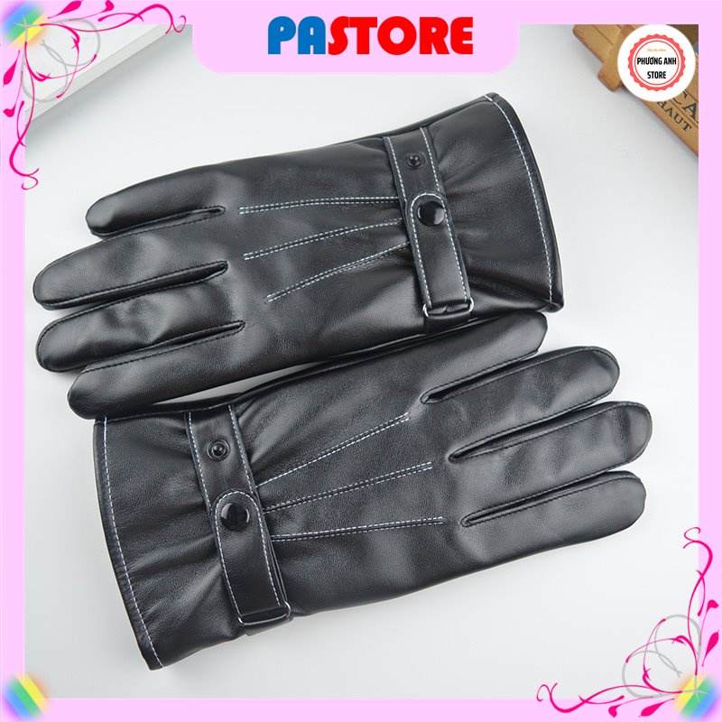 ⚡BÁN LỖ XIN 5 SAO⚡Găng tay da nam, nữ đi xe máy mùa đông cao cấp,lót lông,không bong nổ,cảm ứng điện thoại hàng chuẩn