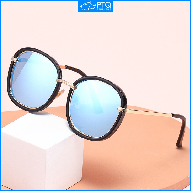 Kính Mát Gọng Kim Loại Phong Cách Hàn Quốc Thời Trang