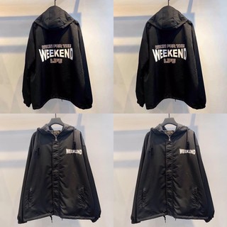 ÁO KHOÁC DÙ UNISEX WEEKEND ( ẢNH THẬT 100%)